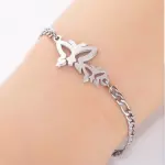 Pulsera con diseño de mariposa