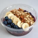 Blueberry Almond Crunch bowl