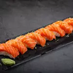 niguiri de salmão trufado 8 peças
