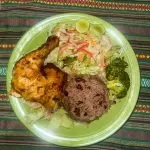 POLLO FRITO AL VAPOR