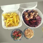 Kit frango e lingüiça