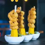 Pinchitos de Camarones empanizados