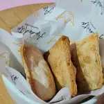 Porção 6mini pastéis de carne-S/Case