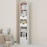 Librero esquinero minimalista