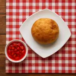 Porción de pan de casa