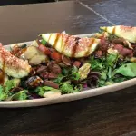 Salada de cogumelos