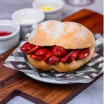Sandwich de chorizo