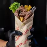 Enrollado Hamburguesa