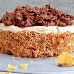 Mostachón crujiente de nutella