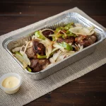 Côtes de Porc frites aux oignons