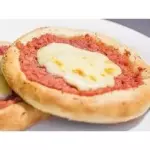 esfiha de Calabresa c/ queijo