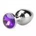 MPA1301G - Plug Redondo Prata Roxo