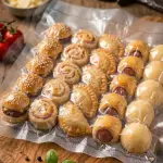 100 lanchinhos assados