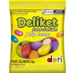 BALA DELIKET FRUTAS DORI 16G