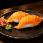 SALMON NIGIRI (2Piezas/pcs)