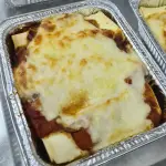 Lasaña de ternera desmechada