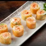 Haru hot de salmão grelhado
