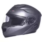 CASCO PARA MOTO L HF-119 GRIS HONDA