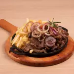 Contra Filé c/ Fritas Completo