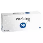 WARFARINA 5MG CAJA X 30 TABLETAS