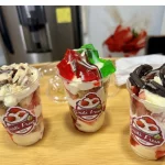 Fresas con crema