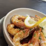 Camarão (gambas) Salteadas