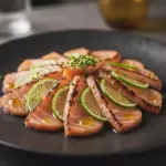 Sashimi Salmon Lemon (5 un)