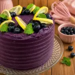 Bolo blueberry -Sem lactose