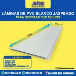 LAMINA PVC 5.95x0.30 mts JASPEADO