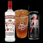 Vaso smirnoff c/ speed