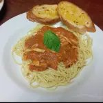 SPAGHETTI DE POLLO