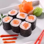 Hossomaki Salmão com cream cheese
