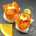 Nigiri spicy salmón 2pza