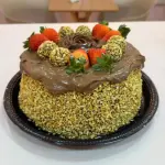 BOLO VULCÃO CENOURA