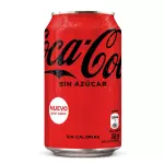 Coca cola sin azúcar 350ml