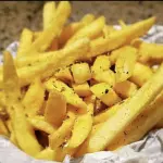 Batata temperada do cheff !
