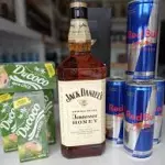 COMBO JACK DANIELS HONEY 1L