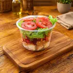 Salada de File Frango empanado 500ml