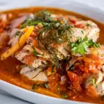 Parihuela de Filete de Pescado.