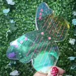Tabla acrílica mariposa pestañas