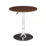 Mesa barra regulable 60cm Wengue
