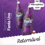Fanta Uva 2L  Retornável  quente