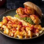 Cheetos Shrimp Burger