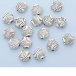 Separador de conchas de mar plateada
