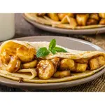 Crepioca de Banana Canela Açúcar e Mussarela.