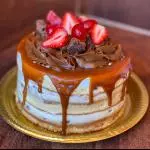 Torta con Trozos de Mini Brownie