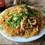 Chicken Pan Fried Noodles
