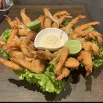 Camarão na cerveja (oh Bartô)