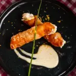 Cannoli de lula e pancetta