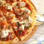 Pizza Pollo e Panceta